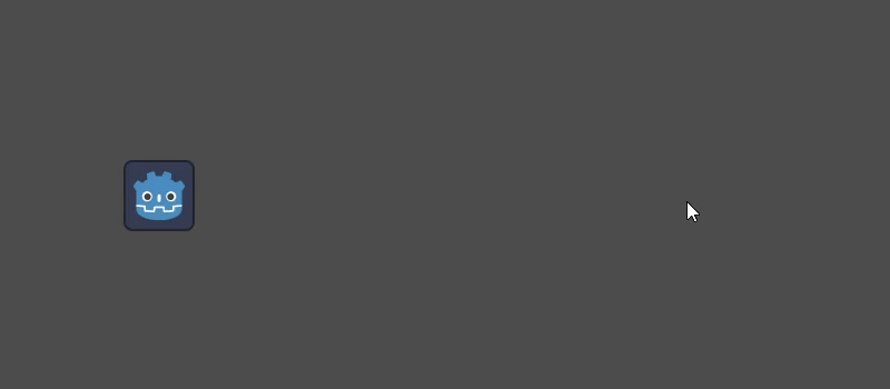 Projectile example without using Attack2D and ProjectileManager2D